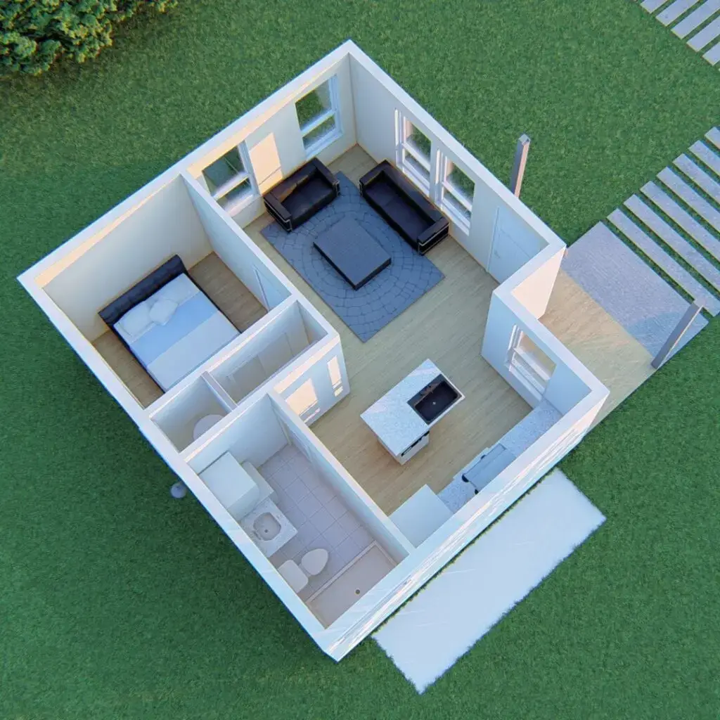 Model A1 — floor plan 02