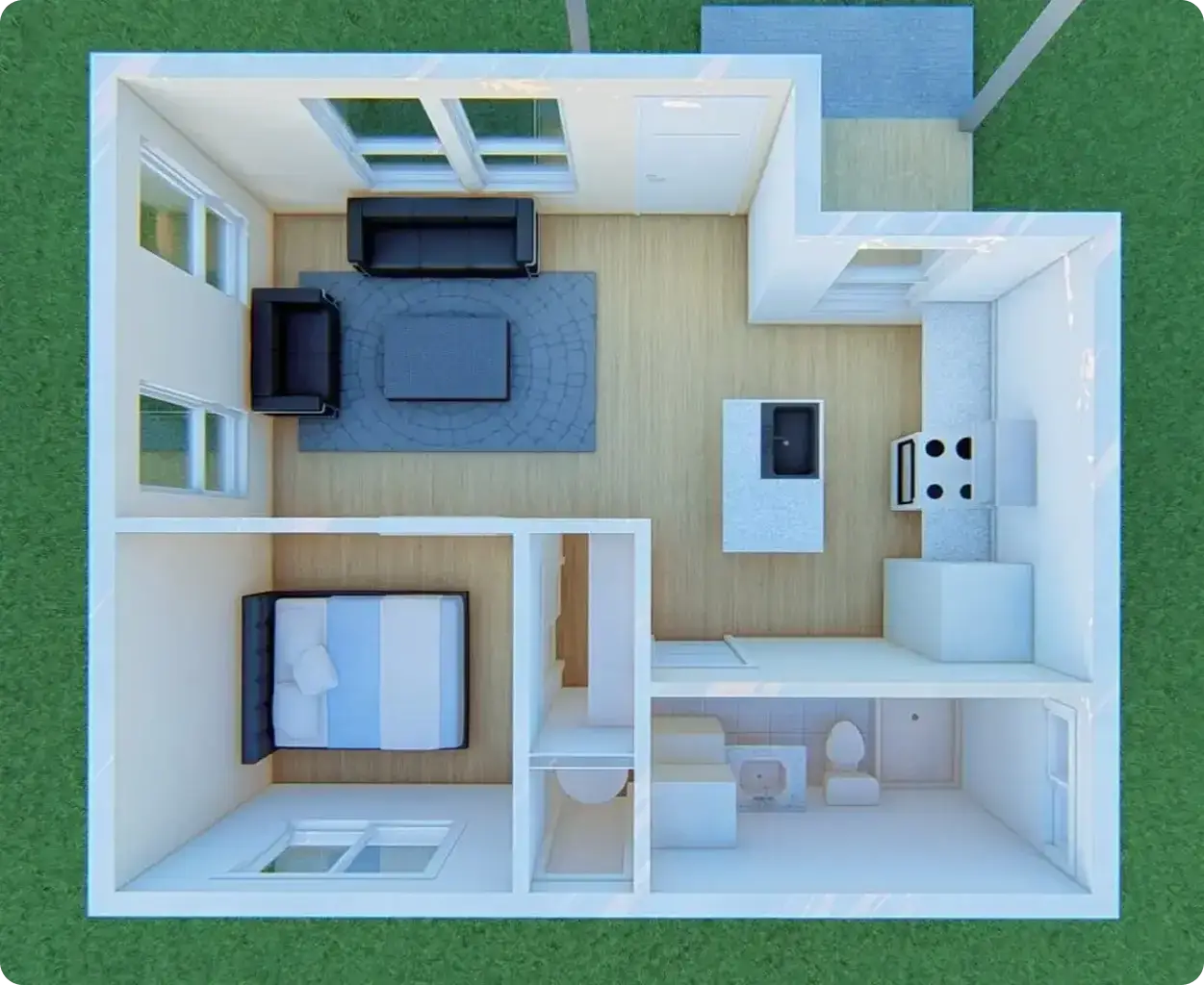 Model A2 — floor plan 03