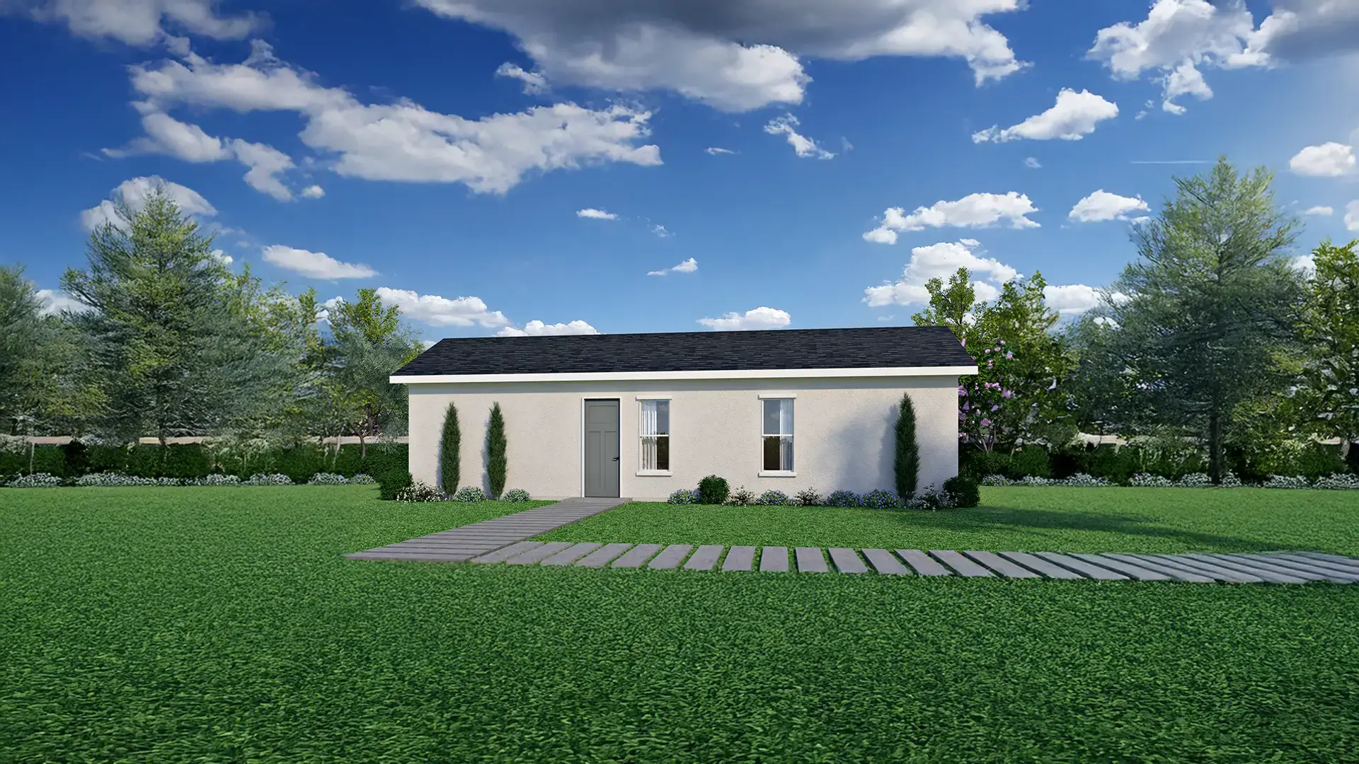 Model B3 ADU exterior rendering