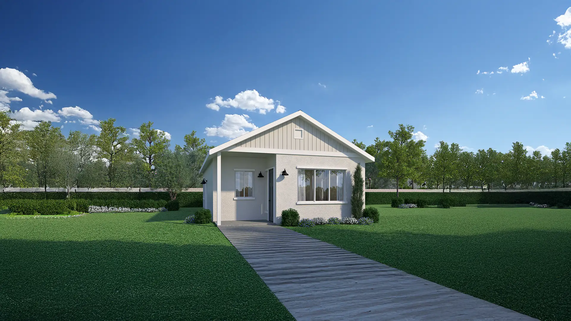 Model R2 ADU exterior rendering