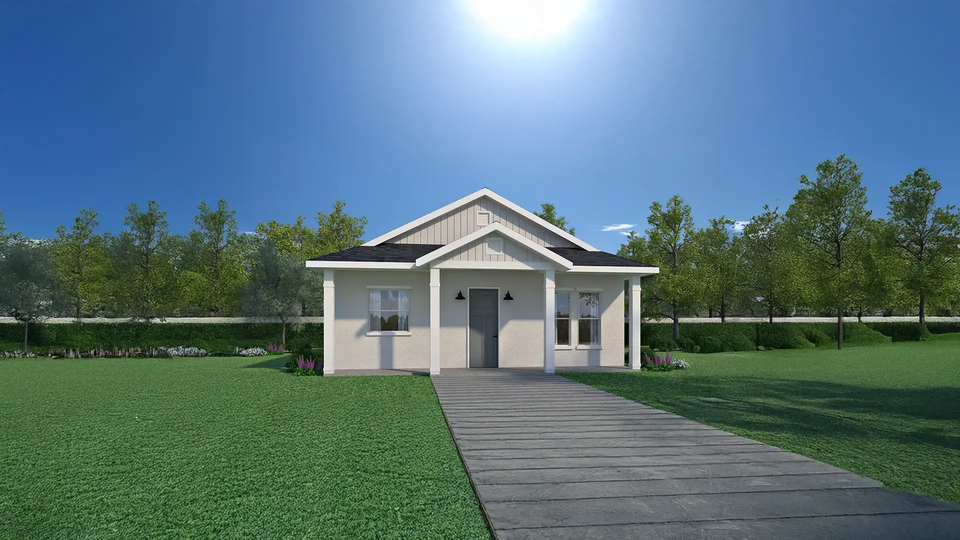 Model R3 ADU exterior rendering