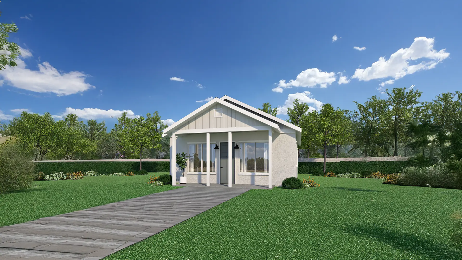 Model R4 ADU exterior rendering