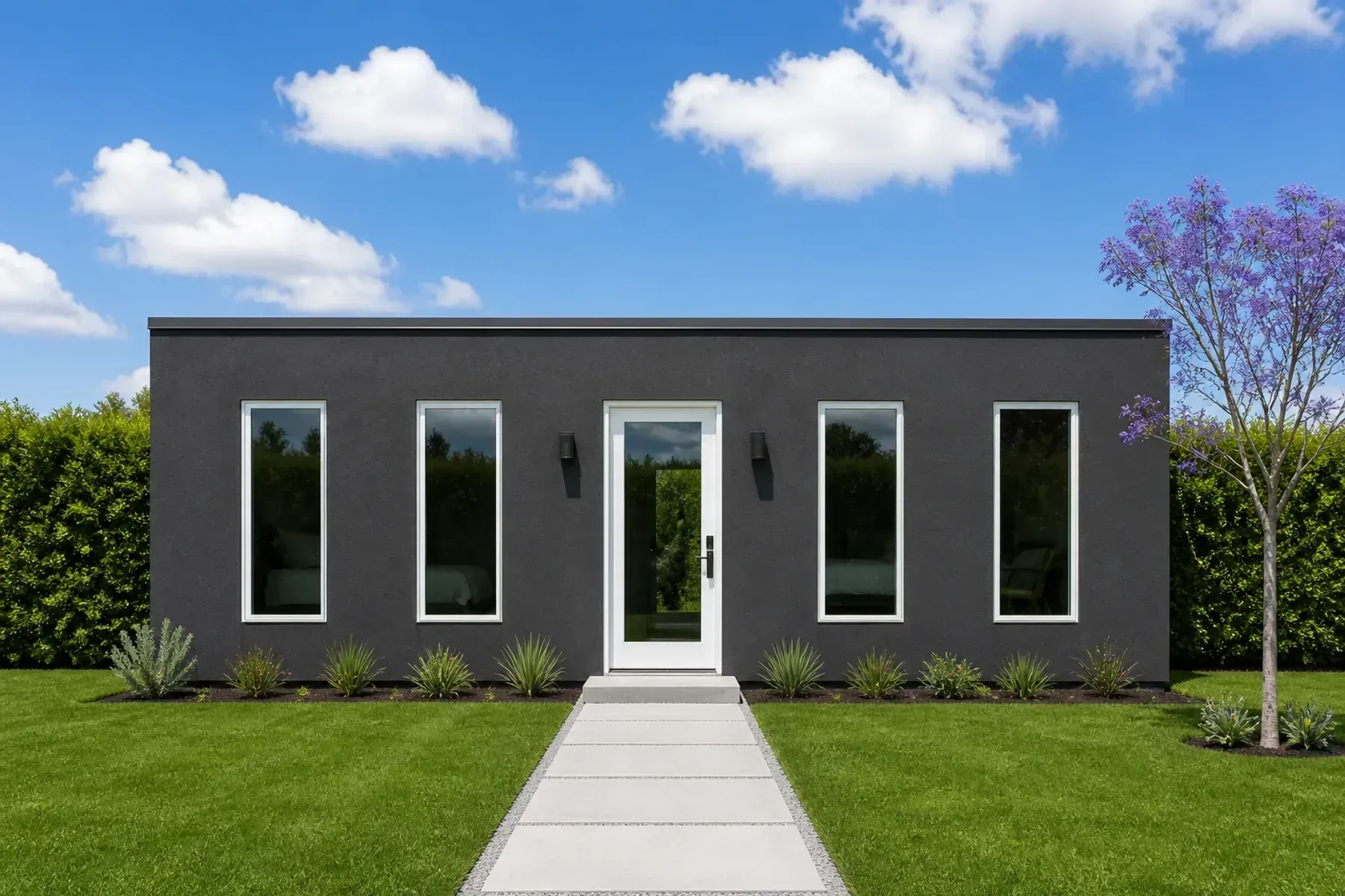 Model A1 — Modern exterior (compact)