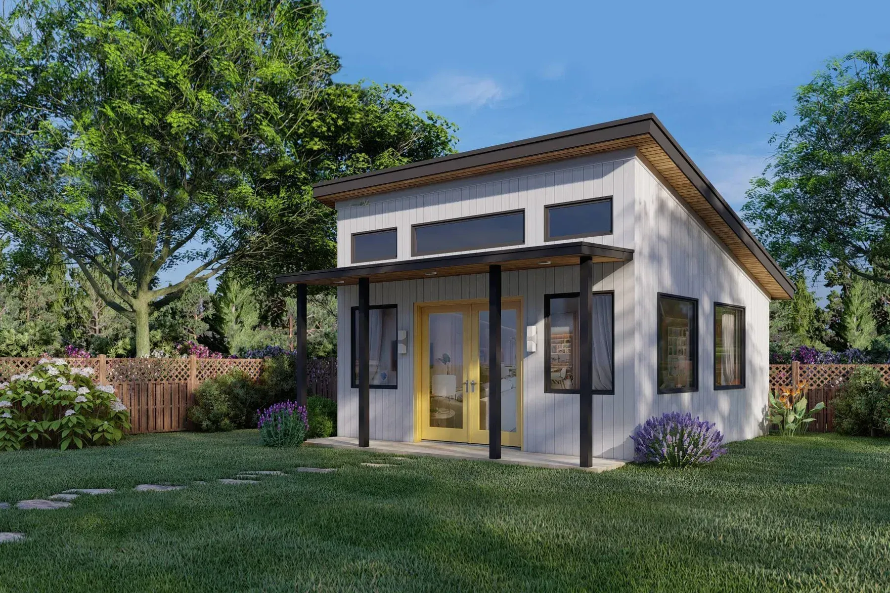 Model A2 — Modern exterior (compact)